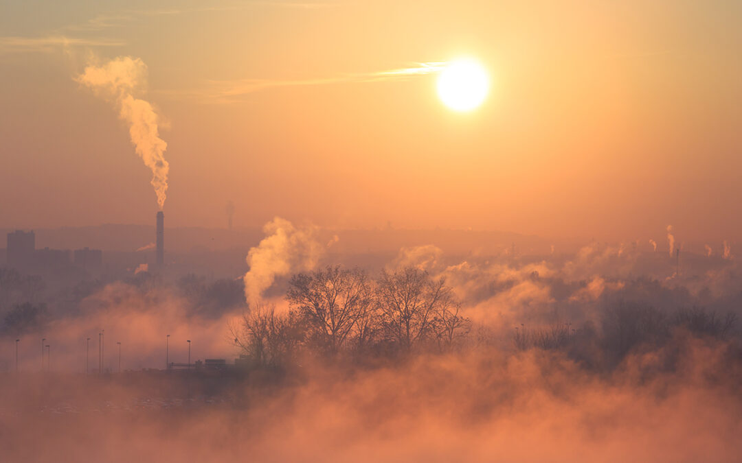 Air pollution intensifies the pandemic